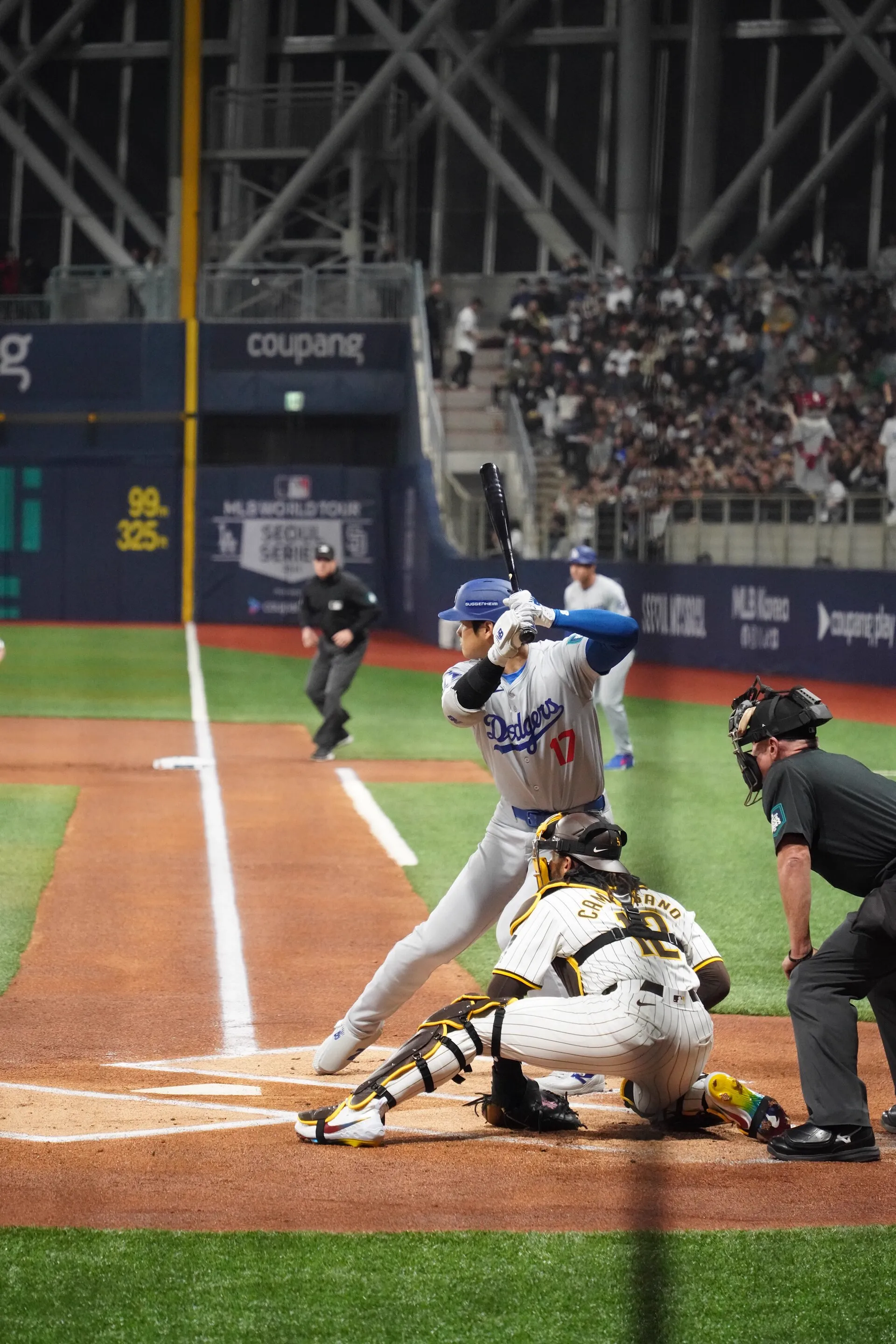 Baseball players in action